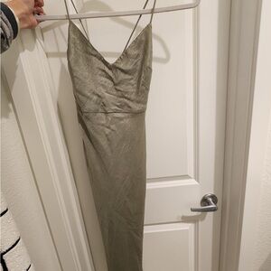 Hello Molly Sage Green Midi Dress